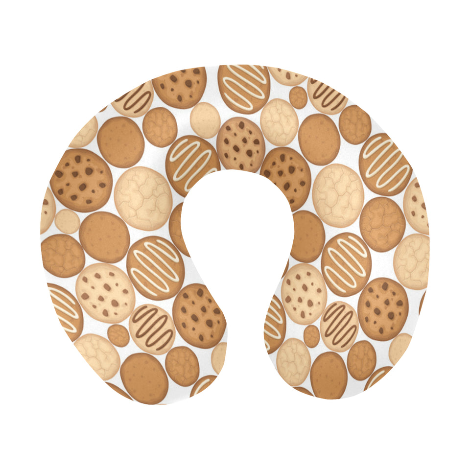 Various cookie pattern U-Shaped Travel Neck Pillow