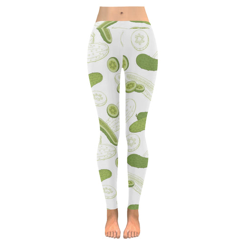 Cucumber sketch pattern Women's Legging Fulfilled In US