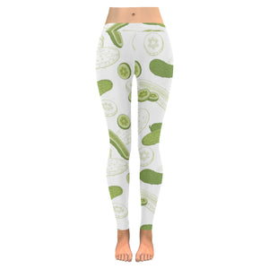 Cucumber sketch pattern Women's Legging Fulfilled In US