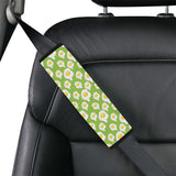 Fried Eggs Pattern Print Design 01 Car Seat Belt Cover