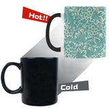 Classic Hand drawn Grape pattern Morphing Mug Heat Changing Mug