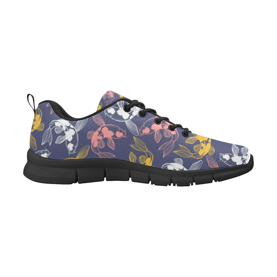 Koi Fish Carp Fish pattern Women's Sneaker Shoes