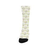 Cute cartoon frog baby pattern Crew Socks