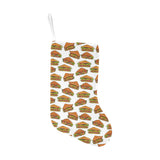 Sandwich Pattern Print Design 02 Christmas Stocking