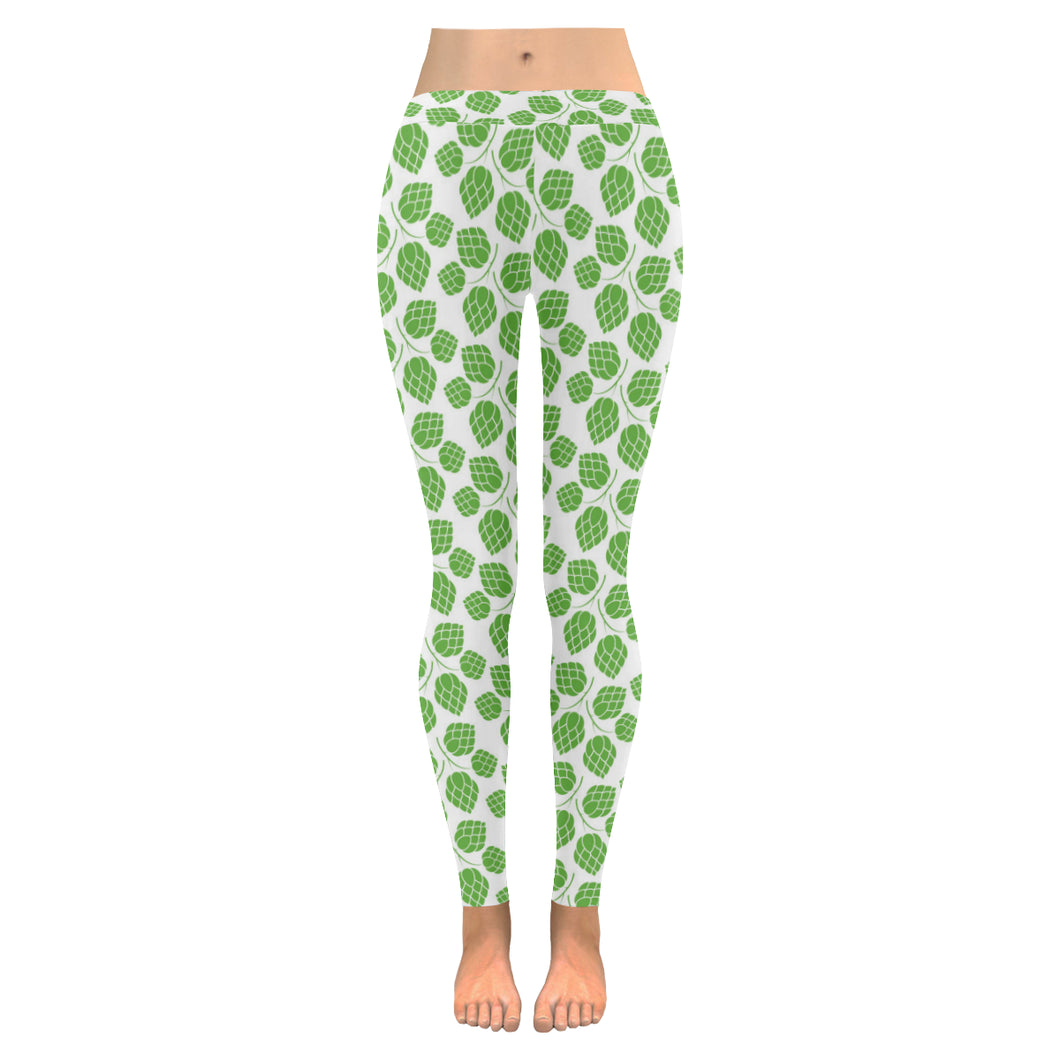 Hop pattern background Women's Legging Fulfilled In US