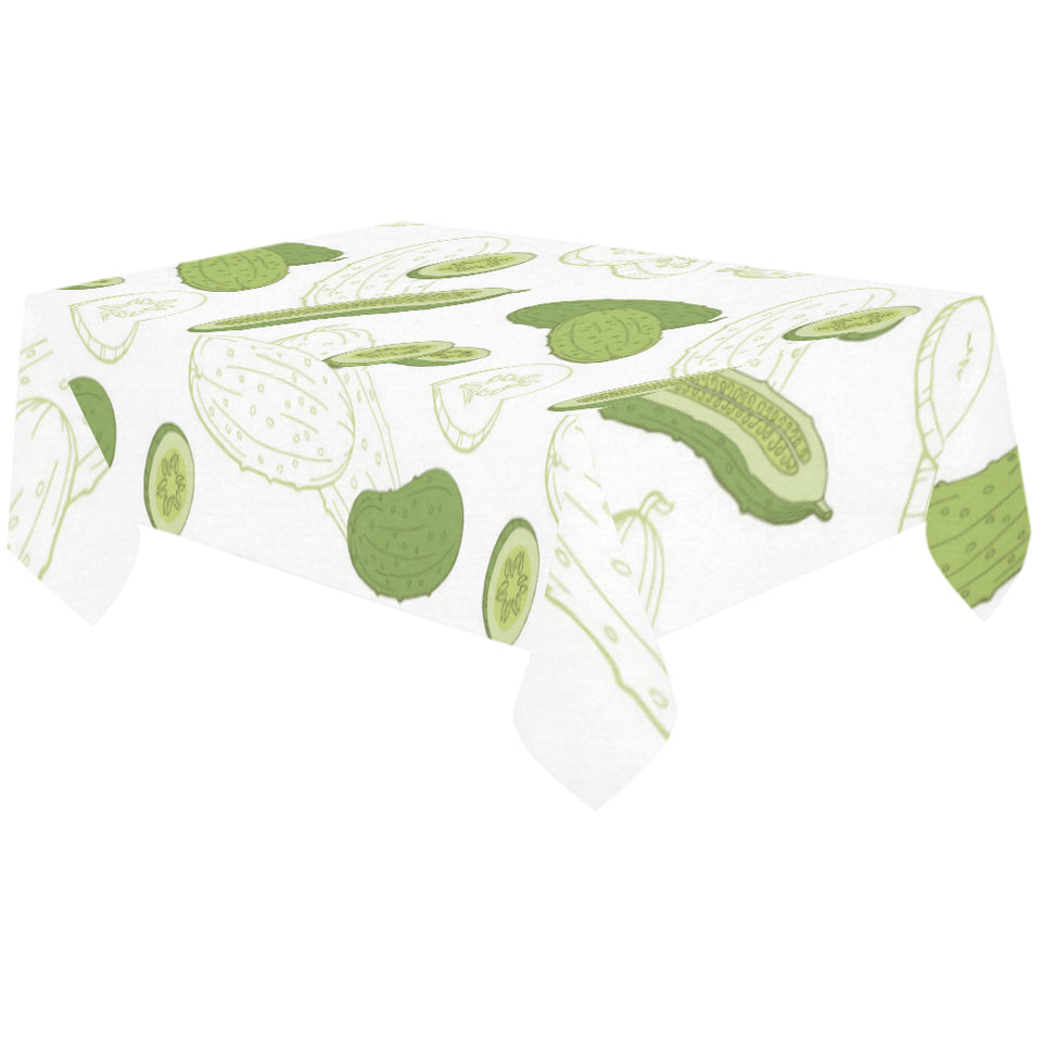 Cucumber sketch pattern Tablecloth