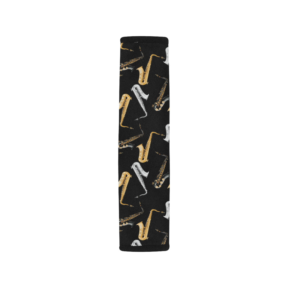 saxophone design pattern Car Seat Belt Cover
