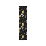saxophone design pattern Car Seat Belt Cover