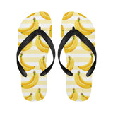 Banana pattern blackground Unisex Flip Flops