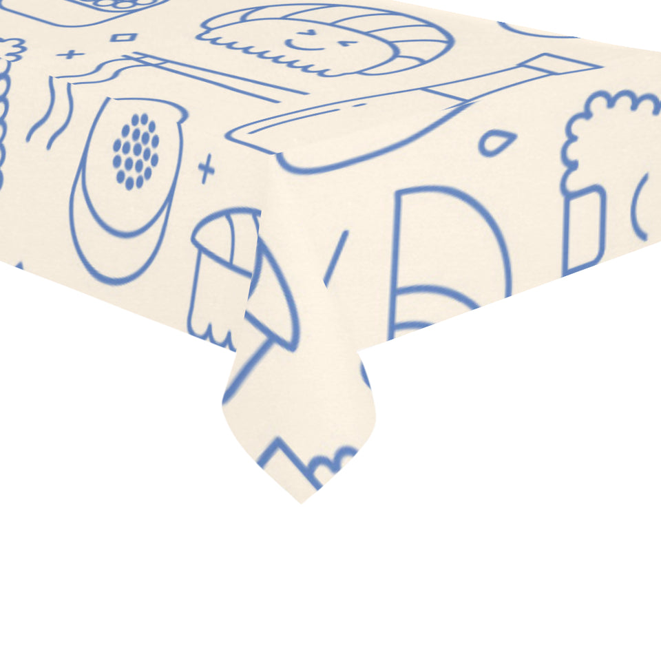 Cute sushi icon pattern Tablecloth
