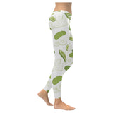 Cucumber sketch pattern Women's Legging Fulfilled In US
