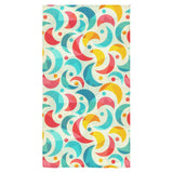Colorful moon pattern Bath Towel