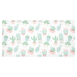 Pastel color cactus pattern Tablecloth