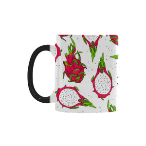 dragon fruits white background Morphing Mug Heat Changing Mug