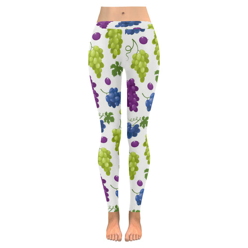 Grape pattern Women's Legging Fulfilled In US