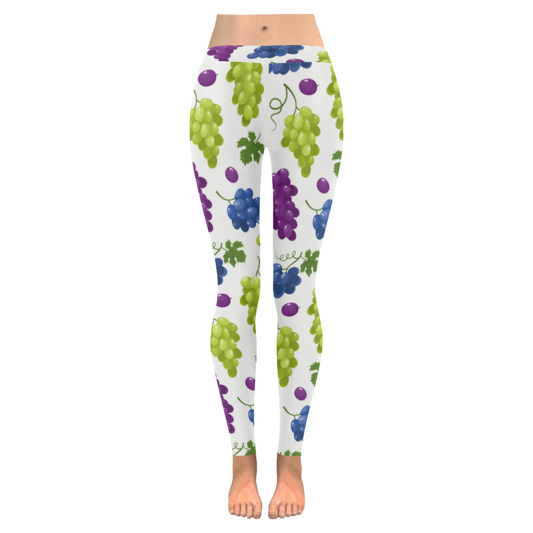 Grape pattern Women's Legging Fulfilled In US
