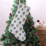 Snail Pattern Print Design 05 Christmas Stocking