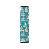 Cute sailboat pattern Car Seat Belt Cover