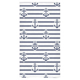 Anchor rope nautical pattern Bath Towel