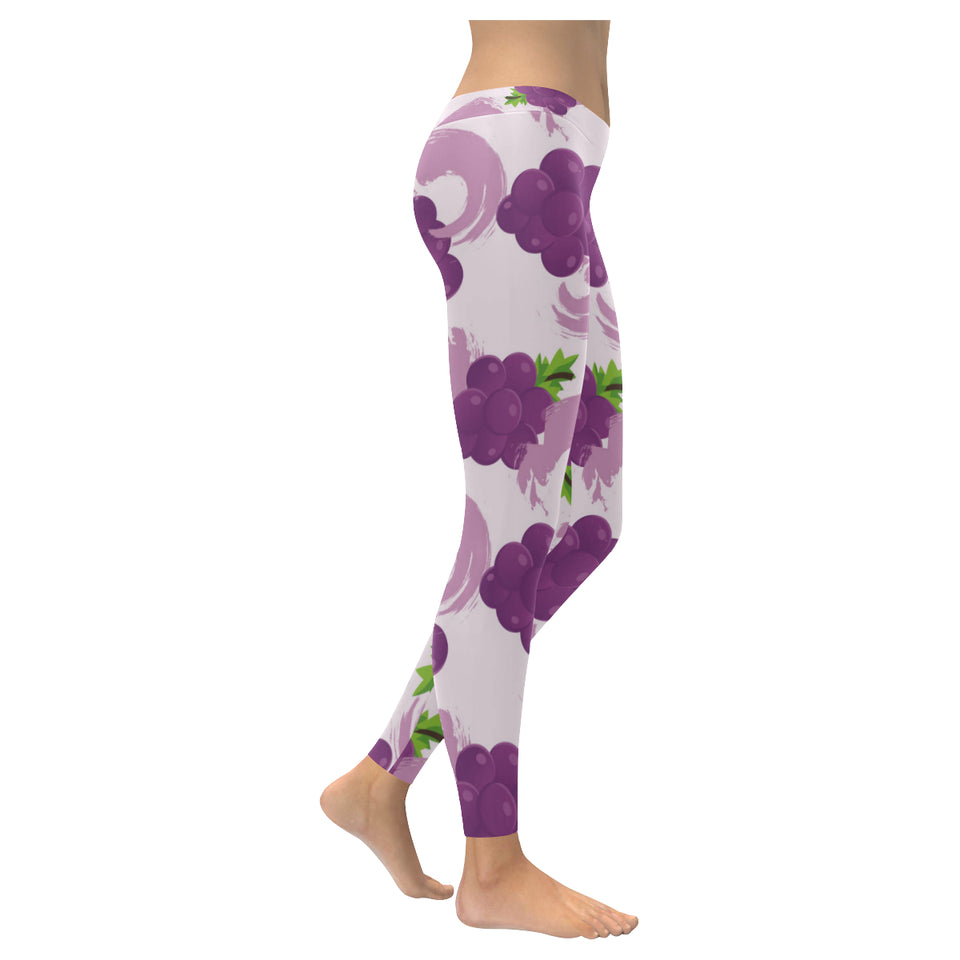 Cute Grape pattern Women's Legging Fulfilled In US