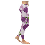 Cute Grape pattern Women's Legging Fulfilled In US