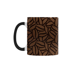 coffee bean pattern Morphing Mug Heat Changing Mug