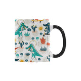 Cute Crocodile Pattern Morphing Mug Heat Changing Mug