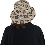 Beagle pattern Unisex Bucket Hat