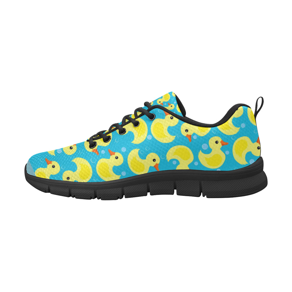 Duck Toy Pattern Print Design 04 Men's Breathable Sneakers ( Model 055)