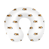 Cute beagle dog sleeping pattern U-Shaped Travel Neck Pillow