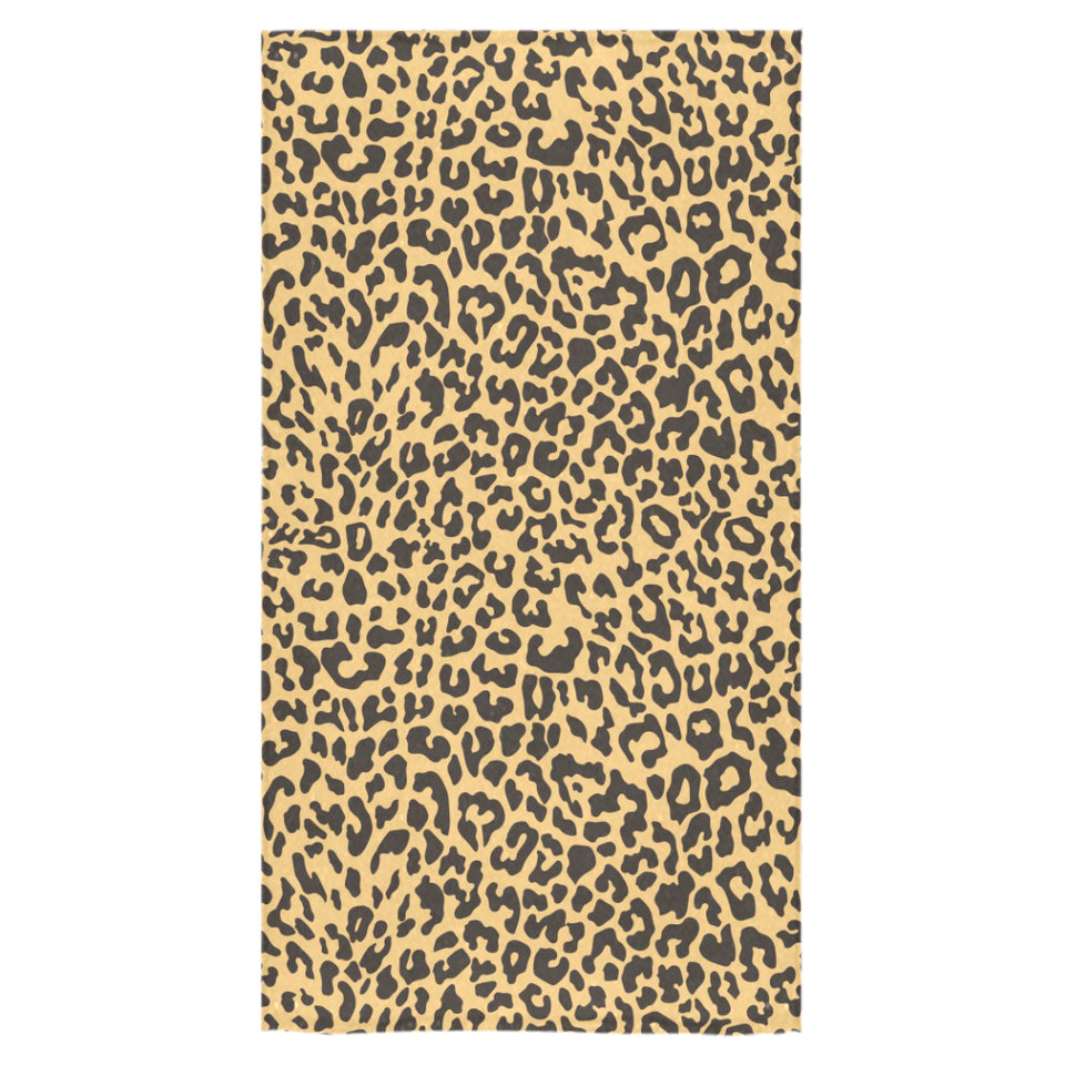 Leopard skin print Bath Towel