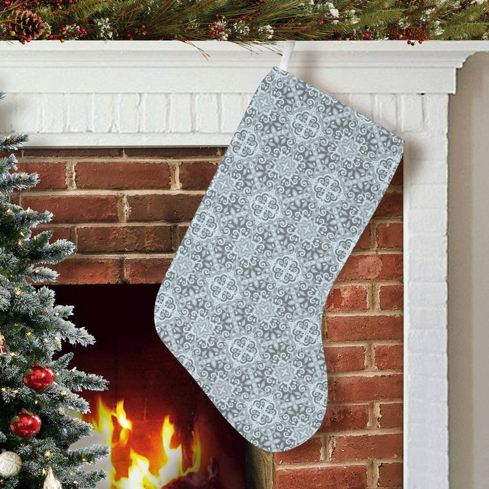 Traditional indian element pattern Christmas Stocking