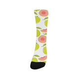 Guava pattern Crew Socks