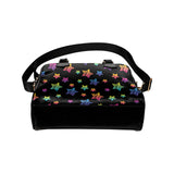Colorful star pattern Shoulder Handbag