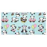 Cute baby panda pattern Tablecloth