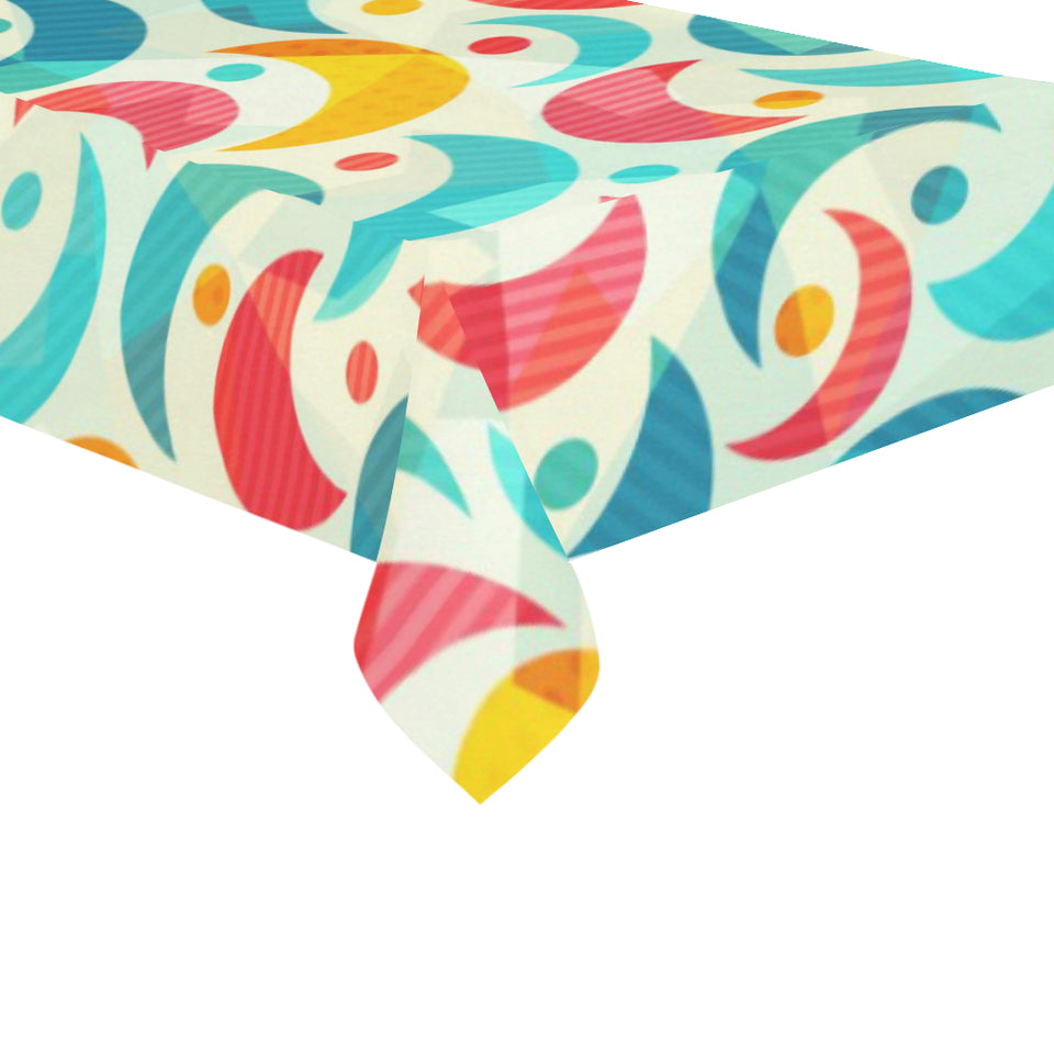 Colorful moon pattern Tablecloth