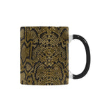 Snake skin pattern Morphing Mug Heat Changing Mug