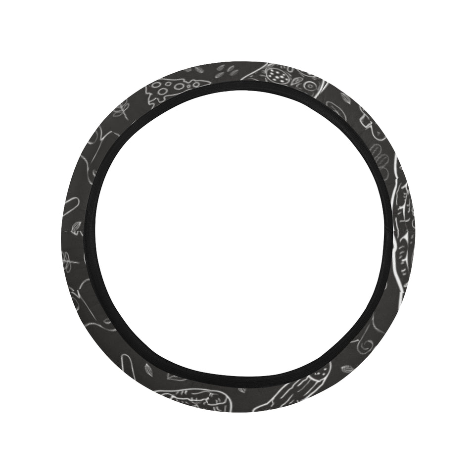 Pizza pattern Car Steering Wheel Cover