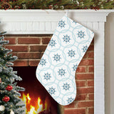 nautical steering wheel chain Christmas Stocking