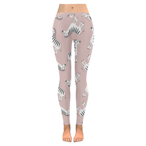 Cute zebra pattern Women's Legging Fulfilled In US