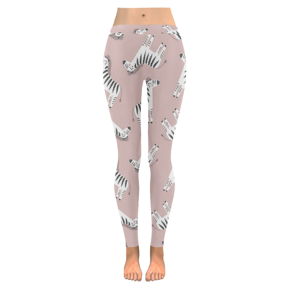 Cute zebra pattern Women's Legging Fulfilled In US