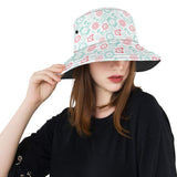Clock time pattern blackground Unisex Bucket Hat