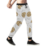 Sketch style cookie pattern Unisex Casual Sweatpants