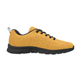 Orange traditional indian element pattern Women's Sneaker Shoes