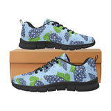 Watercolor grape pattern Women's Sneaker Shoes
