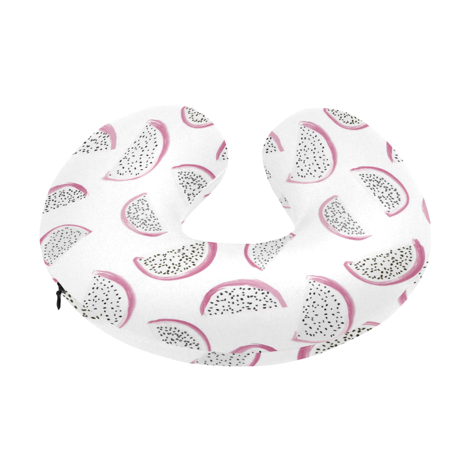 dragon fruit pattern U-Shaped Travel Neck Pillow