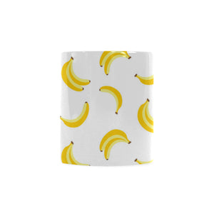 Banana pattern Classical White Mug (Fulfilled In US)