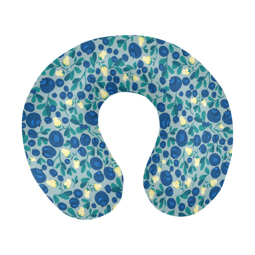 blueberry design pattern U-Shaped Travel Neck Pillow