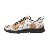 chocolate chip cookie pattern Women's Sneaker Shoes