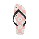 Cute sheep pattern Unisex Flip Flops